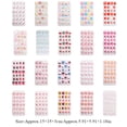 thumbnail image 2 of relayinert 1 Set Artificial Tips Cartoons Style Toe Decor Lovely False Fingernails Art Decals Beauty Tool DIY Manicure PNT-16-02, 2 of 7