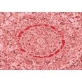 thumbnail image 1 of Ahgly Company Machine Washable Indoor Rectangle Transitional Pastel Pink Area Rugs, 4' x 6', 1 of 7