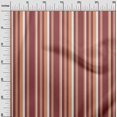 thumbnail image 3 of oneOone Viscose Chiffon Orange Fabric Stripes Craft Projects Decor Fabric Printed By The Yard 42 Inch Wide-26, 3 of 4