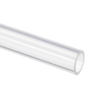 Unique Bargains Tube en Silicone 12mm ID X 16mm OD 6.56 Pieds 2m Tube en Caoutchouc Flexible Transparent