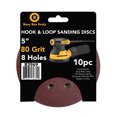 thumbnail image 1 of 5" SANDING DISC 10PC 80G, 1 of 4