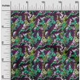thumbnail image 2 of oneOone Cotton Silk Purple Fabric Abstract Sewing Material Print Fabric By The Yard 42 Inch Wide, 2 of 4