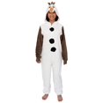 thumbnail image 1 of Disney Combinaison à Capuchon pour Femmes la Reine des Neiges Olaf Cos Play, Blanc, Très Grand, 1 of 2