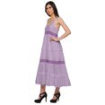 thumbnail image 2 of Moomaya Robe Maxi Sans Manches à Bretelles Spaghetti Ajustables pour Femmes Grande Taille, 2 of 6