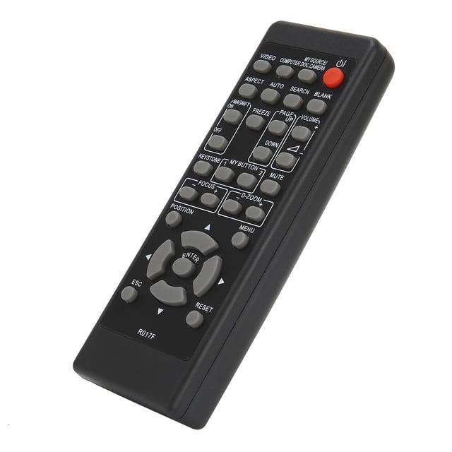 R017F Télécommande, Projecteur Télécommande de Remplacement pour R017F CP-X2520 CP-X253 CP-X254 CP-X2511 HCP-2200X HCP-70X