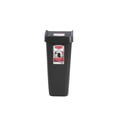 thumbnail image 4 of Rubbermaid Swing Top Trash Can, Black, 12.2 Gallon (46.2 L), 4 of 5