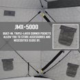 thumbnail image 4 of CLAM Jason Mitchell X5000 Portable 6 Person 9' Ice Fishing Thermal Shelter, 4 of 12