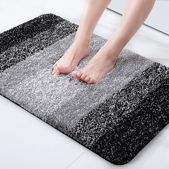 Yeacher Vente Chaude Transfrontalière Tapis de Chambre Épaissi à Dégradé de Couleurs Salle de Bain Entrée Absorbant l'Eau Sol