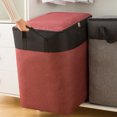 thumbnail image 4 of Quilt Storage Bag Clothes Organizing Bag Moving Packing Large Capacity Loading Quilt Clothing Bag Sub Dusts Moistures Proof, 4 of 9