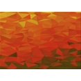 thumbnail image 1 of Ahgly Company Tapis Rectangulaire Lavable en Machine Intérieur Transitionnel Orange Rouge Orange, 6 Pieds x 9 Pieds, 1 of 7