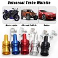 thumbnail image 1 of Baohd 2 Valves Anti-Bruit Sifflet Roue de Ver Superchargeur Embout Sonore Voiture Argentsifflet Bas Accessoires de Simulateur de Roue Noir S, 1 of 6