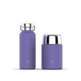 thumbnail image 1 of Stainless Steel Vacuum Insulated Flask + Food Jar - 500ml - Aqua, 1 of 1