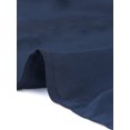 thumbnail image 4 of INSPIRE CHIC Women's Open Front 3/4 Ruched Sleeve Shawl Lapel Lightweight Cardigan Navy Blue XS, 4 of 4