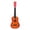 Orange, variante sur Guitare Acoustique en Bois Basse de 25 Pouces 6 Cordes Jouet Pratique Rouge