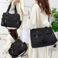 thumbnail image 2 of Women Handbag Multi Pockets Shoulder Bag Waterproof Large Capacity Travel Bag, 2 of 5