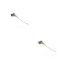 thumbnail image 1 of yingyy Model Railway Lamp Outdoor 1:87 Scale Streetlight Building LED Park Light Garden Yard Building Layout Decorations Type B Green 2Set, 1 of 6
