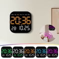 thumbnail image 1 of Summer Savings! Gspmoly Multifunctional Clock Led Electronic Clock Living Room Fresh Wall Clock Can Be Hung or Stand Use Clock Summer Savings, 1 of 1
