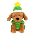 thumbnail image 1 of Holiday Time Animal avec robe de Noël - Caniche Jouet, 1 of 7