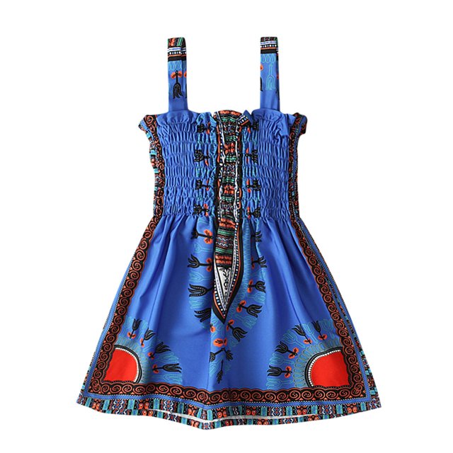 LOVZFMLL Girl's Pattern Long Sleeves Velvet Court Style Dress