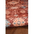 thumbnail image 2 of Tapis d'appoint lavable Devlin 3 pi x 5 pi rouge et ivoire, 2 of 7
