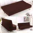 thumbnail image 1 of CHOK 2024 Futon Slipcover Armless Sofa Covers Stretch Sofa Bed Slipcover Protector Elastic (Light Gray Animal), 1 of 8