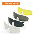 thumbnail image 5 of Polarized Military Sunglasses Ballistic Army Goggles Men Frame 3/4 Lens Combat War Game Eyeshields, 5 of 5