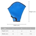 thumbnail image 2 of Webbed Swimming Gloves Aquatic Traning Paddles Water Resistance Diving Hand, 2 of 7