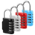 thumbnail image 1 of Wweixi Combinaison Numérique Serrure Réinitialisable Imperméable à l'Extérieur Mot Cadenas Anse Valise Sécurité École Gym Porte comme Indiqué, 1 of 6