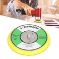 thumbnail image 2 of 5-Inch Hook & Loop Backing Plate for Air Sanders - High-Speed 12000 RPM, 5/16"x24 Thread, Durable PU Pad for Grinding, Polishing & Finishing in Woodworking & Industrial Settings, 2 of 6