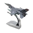 thumbnail image 1 of Siruishop Modèle de Jet de Combat F16C 1/100 en Alliage pour Centre de Table Armoire Vitrine, 1 of 8