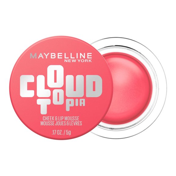 Fard à joues Cloudtopia de Maybelline New York, Fini mat flou, Moonlit Rose, 5g