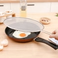thumbnail image 4 of Yhmxh Kitchen Gadgets Kitchen Essentials Stainless Steel Oil Proof Net With Handle Exposure Net For Frying Fish And Stir Frying Vegetables Oil Net Oil Blocking Net Pizza Tray Kitchen Accessories, 4 of 8