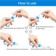 thumbnail image 3 of Salt Water Cleaning Solution, 20pcs Eye Care 15ml Mild Rhinitis Relief Sodium Chloride Saline Solution Skin Cleaning  for, 3 of 8