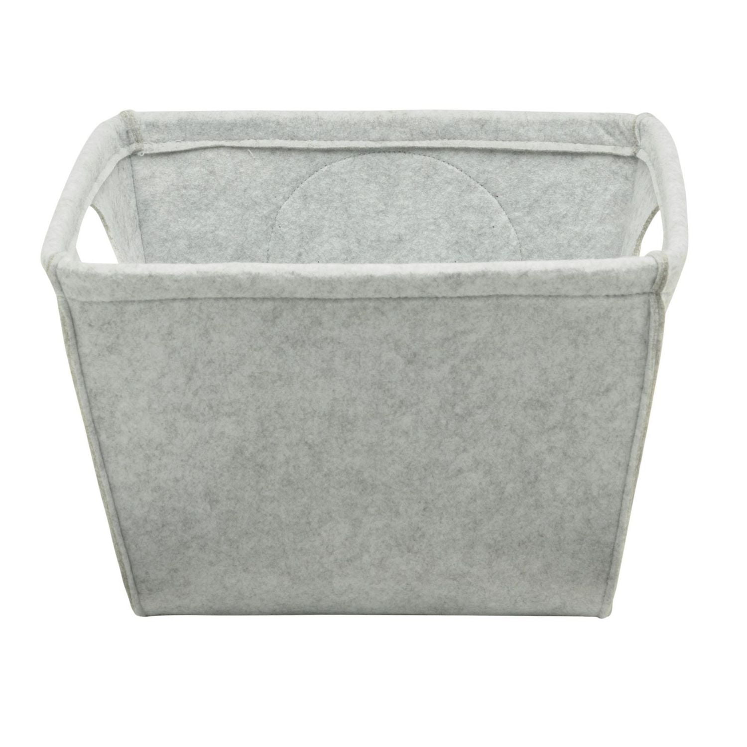 Felt Construction Storage Basket with Elephant Face Patch