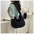 thumbnail image 3 of Clouds Pleated Bag Large Capacity Shoulder Armpit Personalized Lightweight Bag for Women, 3 of 5