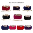 thumbnail image 4 of Xingzhi Convenient And Stylish Handbag Collection - Discover Companion Durable Clutches blue White Peacock, 4 of 6