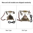 thumbnail image 4 of Epoxy Resin Classical Telephone, Turntable Dial Landline Telephone, Vintage Archaistic Landline Telephone, European Telephone, Decoration For Home, Office, 4 of 8