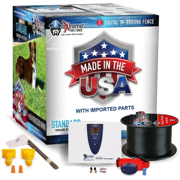 Underground Electric Dog Fence Premium - Standard Dog Fence System for Easy Setup and Superior Longevity and Continued Reliable Pet Safety - 1 Dog | 1000 Feet Standard Dog Fence Wire…