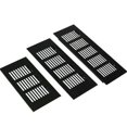 thumbnail image 3 of Bgsha 100mm Aluminium Rectangular Cabinet Wardrobe Air Vent Grille Ventilation-Cover, 3 of 9