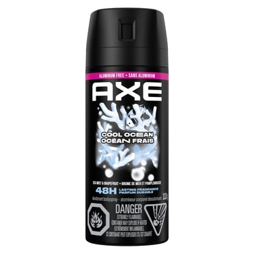 AXE Aluminum-Free Deodorant Body Spray Cool Ocean, 113 g