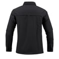 thumbnail image 3 of Dagugfen Plus Size Mens Shirts Button down Long Sleeve Loose Stretch Casual Work Tops with Pockets, 3 of 7
