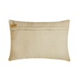 thumbnail image 4 of The HomeCentric Decorative Gold & Brown Pack of 2, 12"x26" (30x65 cm) Lumbar Pillow Cover, Linen Beaded, Sequins & Embroidery Oblong Pillow, Abstract Pattern Modern Style - Casting A Glow, 4 of 4