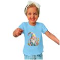 thumbnail image 4 of Penkiiy T-Shirts de Pâques pour Enfants Garçons Filles Mode Mignon Nain de Pâques Imprimé Col Rond Manches Courtes 9 Ans Bleu, 4 of 4