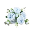 thumbnail image 2 of LSLJS Beautiful Artificial Silk Fake Flowers Wedding Valentines Bouquet Bridal Decor, Valentine's Day Decorations, 2 of 6