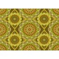 thumbnail image 1 of Ahgly Company Machine Washable Indoor Rectangle Transitional Golden Brown Yellow Area Rugs, 3' x 5', 1 of 7
