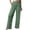 Green, variant on Linen Pants Women Summer High Waisted Wide Leg Dress Pants Woman Flowy Casual Trendy Work Palazzo Trousers Romper for Women Casual Pants Cropped Pants for Women Casual Summer Harem Pants for Women