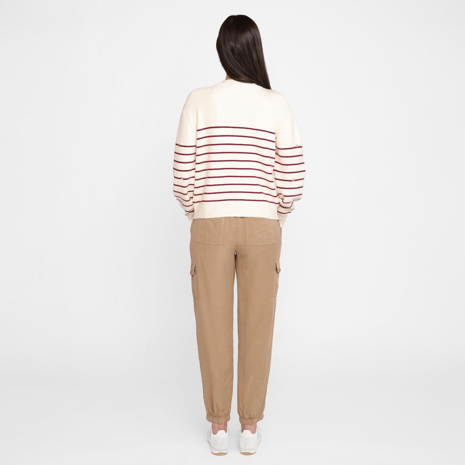 Devoted Cardigan rayé pour femme