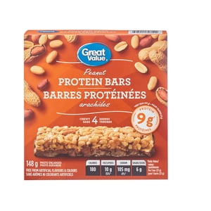 Great Value Barres protéinées d'arachide