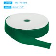 thumbnail image 2 of Unique Bargains Velvet Ribbon 1 1/2 Inch x 10 Yard Single Face Spool Silky DIY Crafts Gift Wrapping Bow Decoration Dark Green, 2 of 5