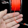 thumbnail image 1 of Maoww Keep Diving Spool Reel Portable Solid Color Polyester Rope Reels Freediving Fishing Underwater Accessories with Double End Hook Gold 15m, 1 of 6
